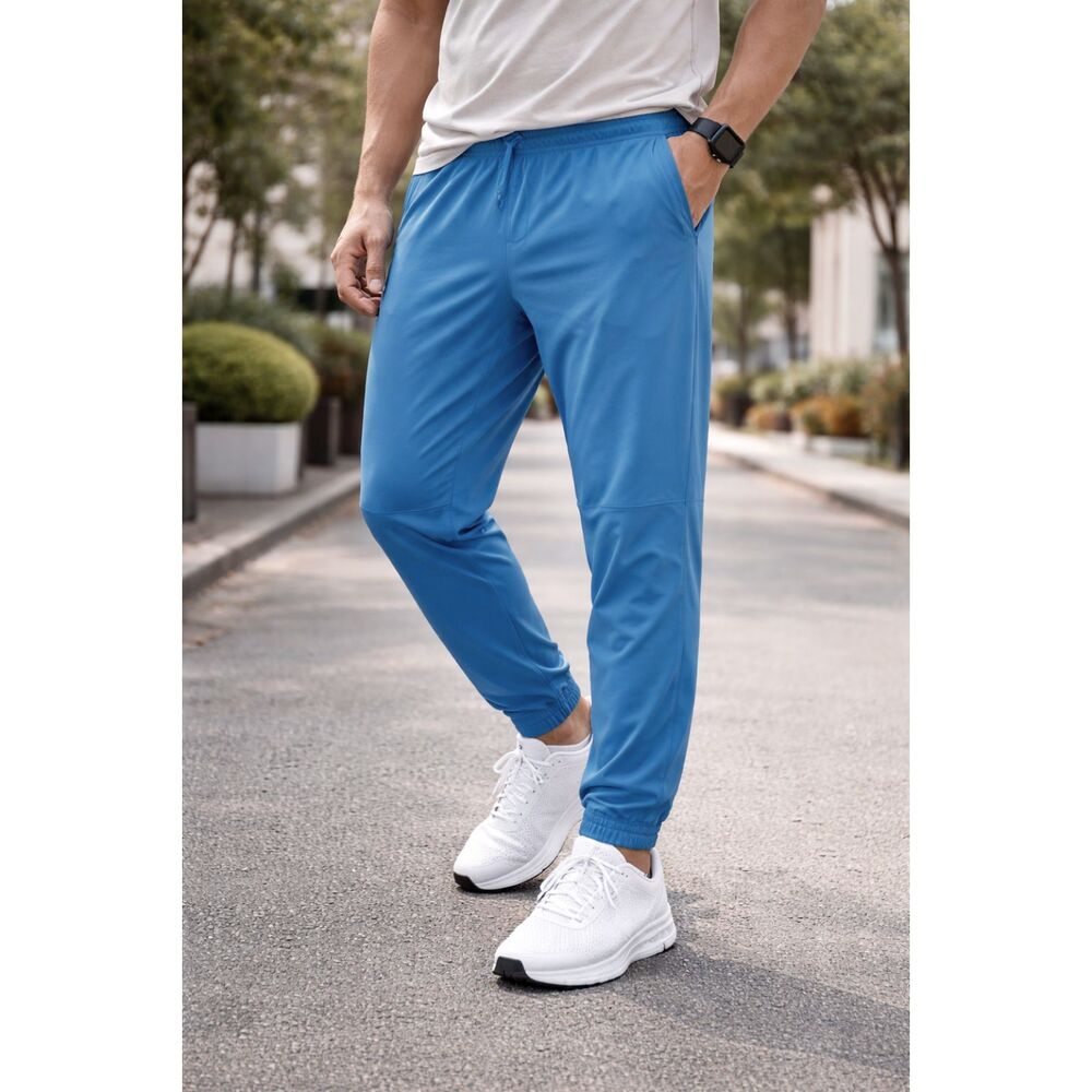Lululemon Athletica Blue Pace Breaker Jogger Sweatpants Trousers  Mens Size XL